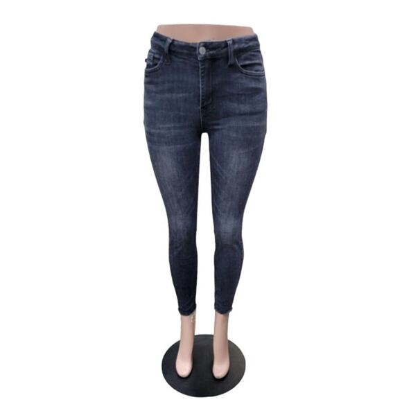 Judy Blue Women's Skinny Fit‎ Jeans Size 5/27 Charcoal Black JB84154 - Picture 1 of 10